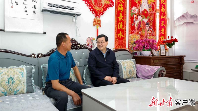 胡昌升在积石山县调研时强调 以强烈为民情怀加快灾后恢复重建 团结带领群众创造更加幸福美好的生活